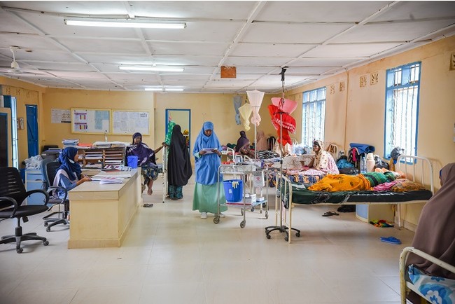 ダガレイにあるMSFの産科病棟＝2021年5月11日 © Paul Odongo／ MSF