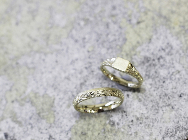 デザインこだわり派が注目 シンプルだけじゃないrenri レンリ の手作り結婚指輪 Renriのプレスリリース
