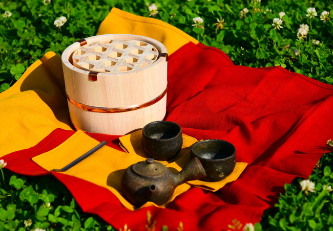 中国　茶箱　伝統工芸