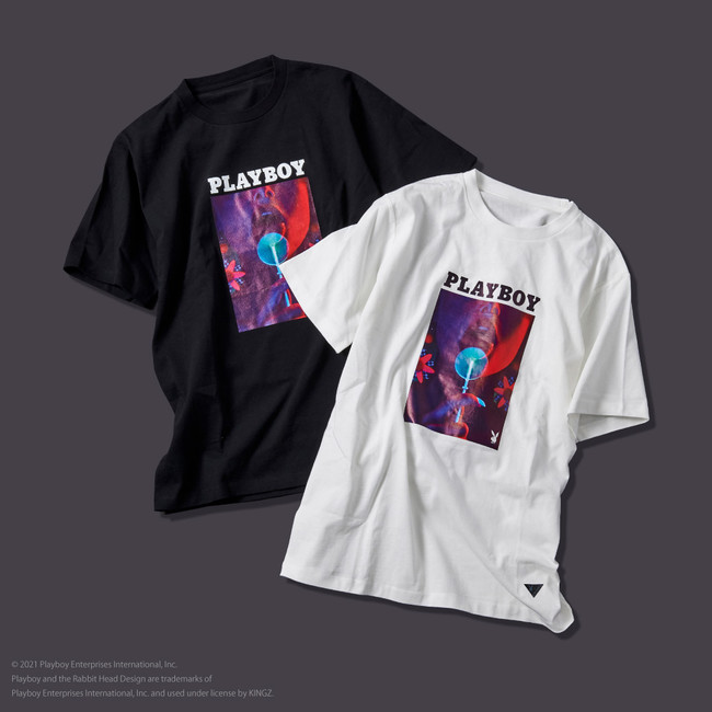 Playboy x KINGZ コラボレーションフォトTシャツ