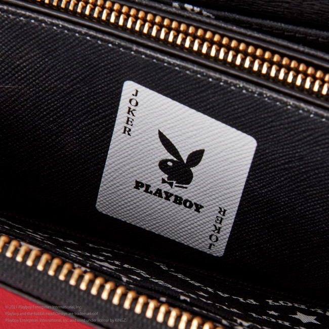 Playboy x KINGZ ラボレーション ラウンドジップ財布 内面1
