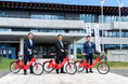 シェアサイクルサービス『チャリチャリ』、熊本県天草市でのサービス開始にあたり「出発式」を開催