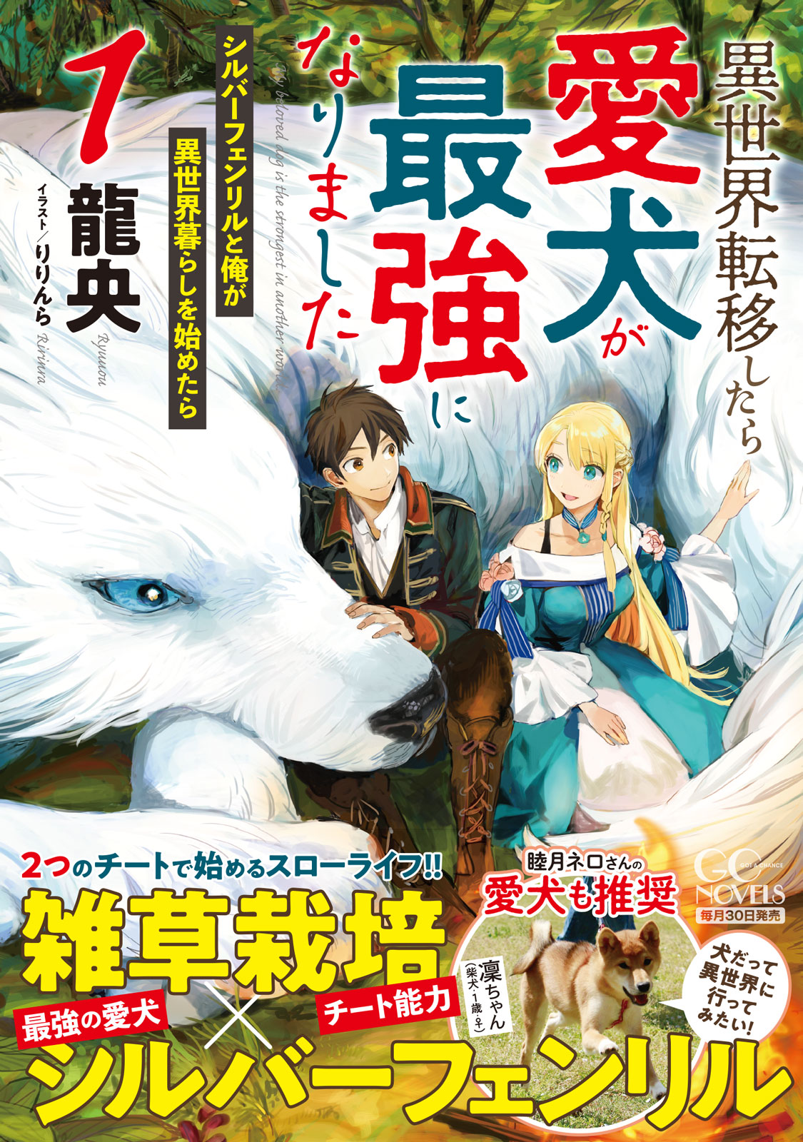 第８回ネット小説大賞受賞作 Webで話題の異世界ファンタジー小説がついに書籍化 Gcノベルズ 異世界 転移したら愛犬が最強になりました シルバーフェンリルと俺が異世界暮らしを始めたら 第１巻が発売 株式会社マイクロマガジン社のプレスリリース