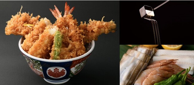 江戸前天丼(店舗での提供イメージ) 江戸前天丼(店舗での提供イメージ)