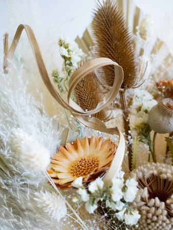 花瓶アレンジ グリーン Large ズーム