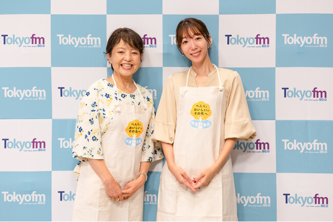 (左：一般社団法人日本冷凍食品協会・広報部長・三浦佳子、右：浜崎美保)