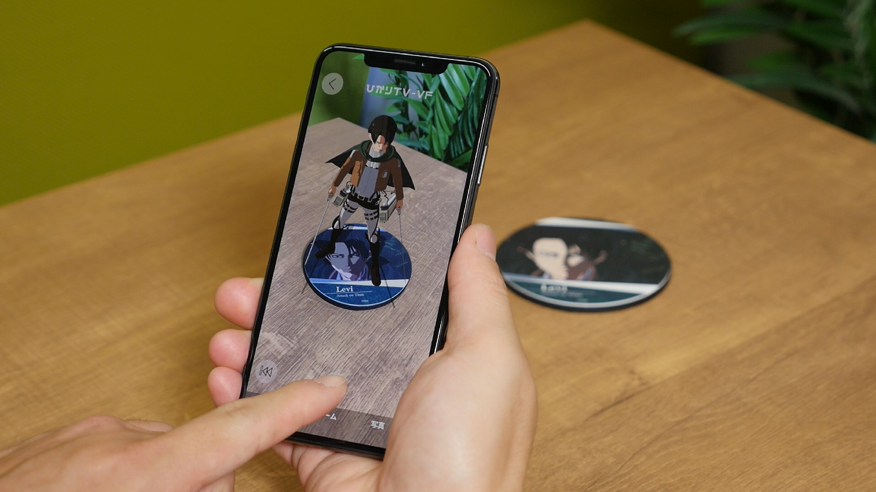 Arサービス ひかりｔｖ ｖｆ で 進撃の巨人 ウォール マリア最終奪還作戦 獣の巨人戦 バーチャル3dフィギュアを配信 株式会社nttドコモのプレスリリース