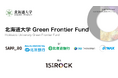 北海道大学と15th Rock株式会社、大学発ベンチャーファンド「北海道大学 Green Frontier Fund 1号投資事業有限責任組合」を組成