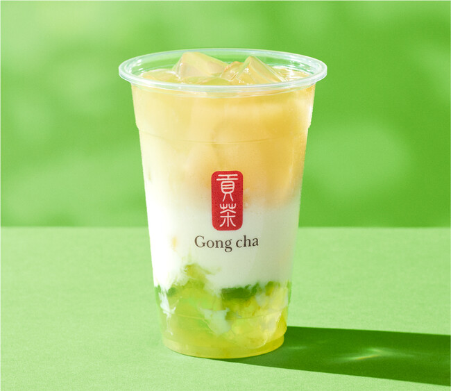 Gong cha “初” シャインマスカット&ヨーグルト風味の限定メニュー「SUN