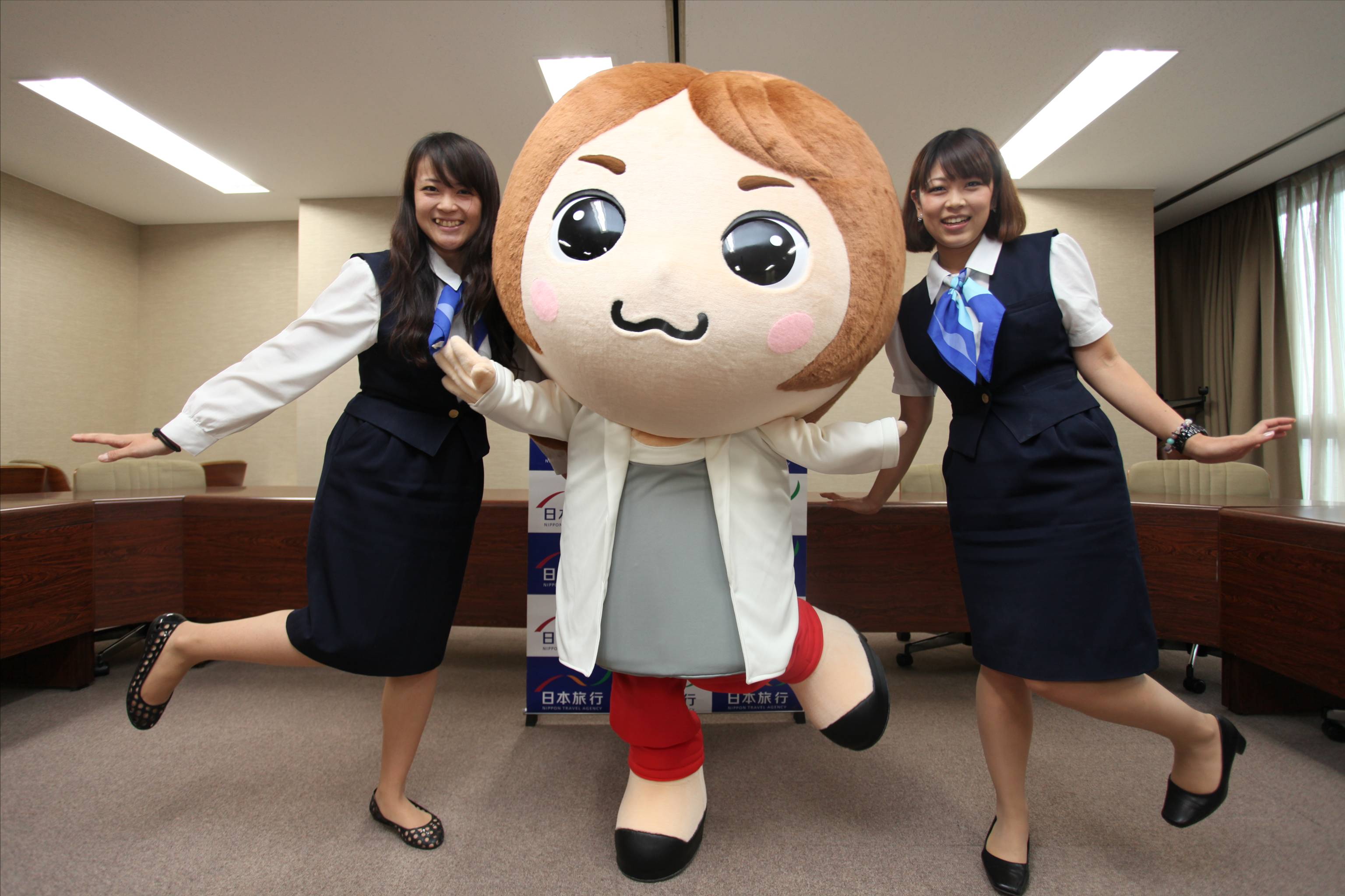 日本旅行の女子旅キャラクター たびーらちゃん いよいよ始動 女子旅のpr活動に意欲満々 株式会社 日本旅行のプレスリリース