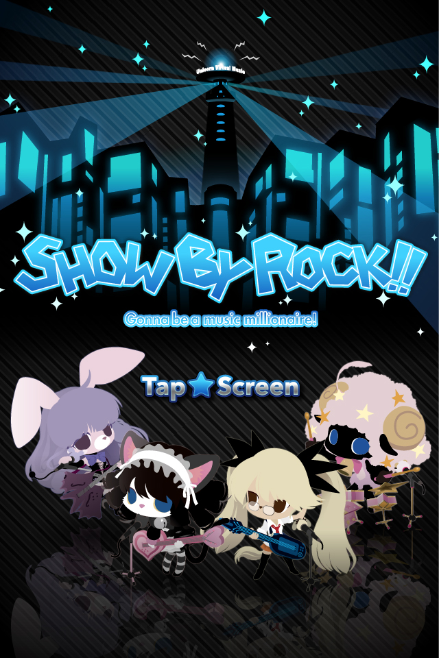 サンリオ新キャラクター 新感覚カジュアル音ゲー Show By Rock Appstoreにて配信開始 ギークス株式会社のプレスリリース