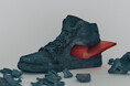 ⼭﨑晴太郎のアート作品「未来からの化⽯＃01 “Nike AIR JORDAN 1”」福島双葉郡・広野町役場にて⻑期展⽰開始・除幕式実施のお知らせ