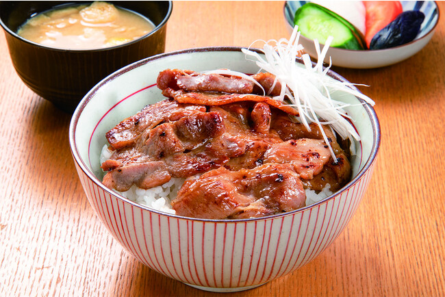 北海道ソラチのたれ使用 豚丼の具　調理例