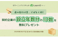 【節分企画】歳の数だけ豆...ではなくID！企業設立年数分のIDプレゼントキャンペーン！eラーニングシステム「LearnO」