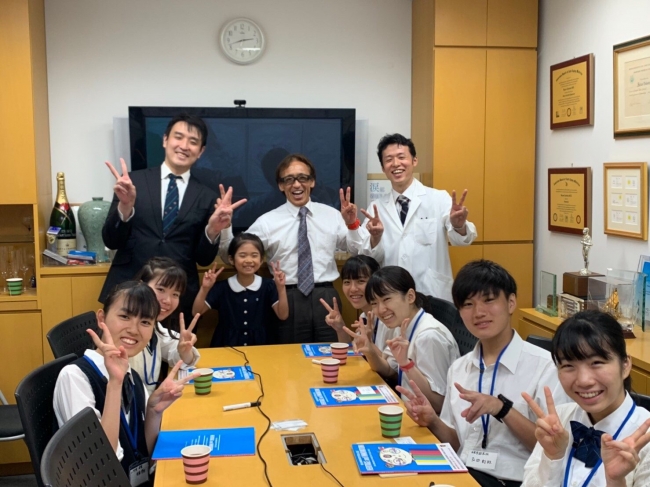 慶応義塾大学医学部で坪田教授が立ち上げた大学発ベンチャーの取り組みを聞きました