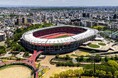 パロマ瑞穂スタジアム（名古屋市瑞穂公園陸上競技場）の膜屋根を担当