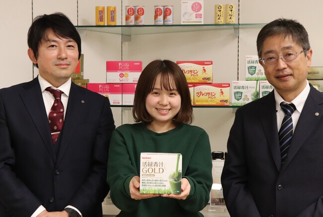 「活緑青汁GOLD」開発担当者