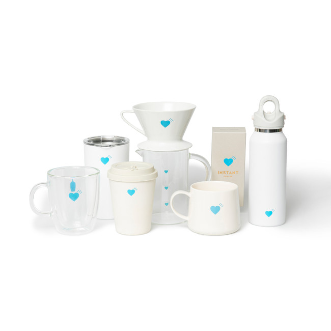 HUMAN MADE OFFLINE STORE」内に、「HUMAN MADE Cafe by Blue Bottle 