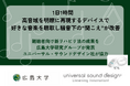 1日1時間 高音域を明瞭に再現するデバイスで好きな音楽を聴取し騒音下の“聞こえ”が改善