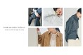 サスティナブルファッションブランドfor/c（フォーシー）　　　2026 autumn / winter Autumn style through layering
