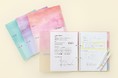 大人可愛い限定柄 水彩グラデーションのルーズリーフ関連アイテムを発売