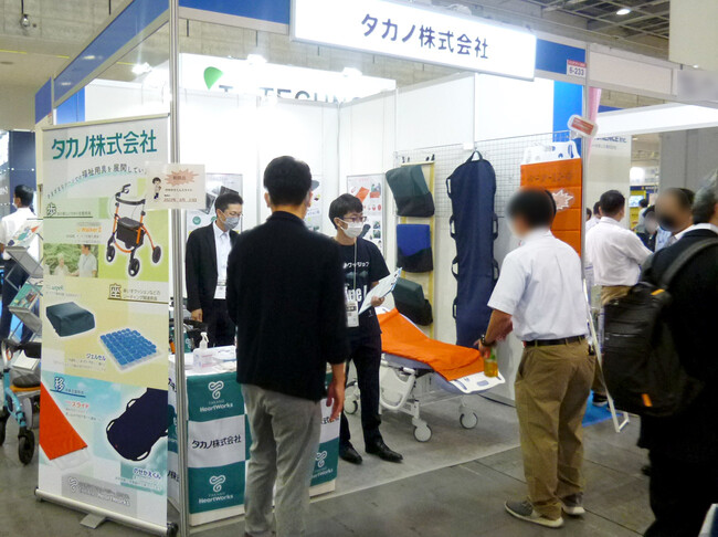 2022年のタカノ出展ブース 2022年のタカノ出展ブース