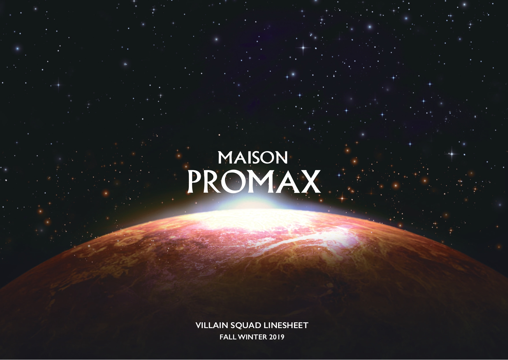パリ発MAISON PROMAX（メゾン プロマックス）、新コレクションをPOPUP