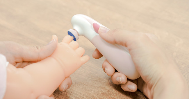 新商品 5月14日より 赤ちゃんのデリケートな爪も簡単にお手入れできるネイルケアセット アンジュスマイル 電動爪やすり Anc 01 を販売開始 株式会社ちゃいなびのプレスリリース
