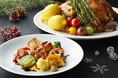 健康意識がより高まったコロナ禍、発酵・和をテーマにクリスマス特別コースを池袋駅１分【リビエラ東京】【茶寮リビエラの庭】で。滝と緑に囲まれ個室完備のレトロモダンな隠れ家で心安らぐクリスマスを