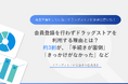【会員登録を行わずドラッグストアを利用する理由とは?】利用者の約3割が、「手続きが面倒」「きっかけがなかった」という理由で会員登録せず