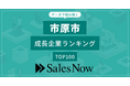 【市原市】成長企業ランキングTOP100！／SalesNow DBレポート