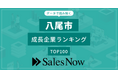 【八尾市】成長企業ランキングTOP100！／SalesNow DBレポート