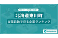 【北海道東川町】従業員数ランキングを公開!/SalesNow DBレポート