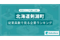 【北海道剣淵町】従業員数ランキングを公開!/SalesNow DBレポート