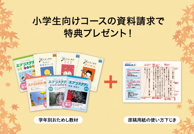 Ｚ会の通信教育】小学生向けコースの資料請求で、国語の学習に役立つ