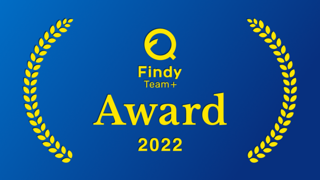 「Findy Team+ Award 2022」ロゴ