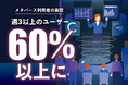 株式会社Vの新サービスでメタバース利用者を徹底解剖!週3以上の利用者が60%にのぼる実態を調査