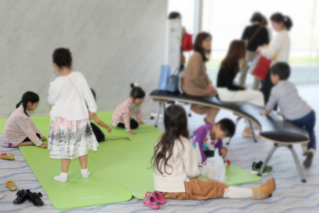 休憩エリアを用意しています 休憩エリアを用意しています