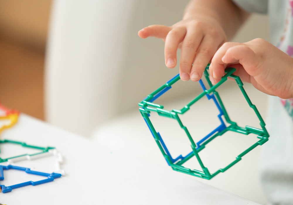 3D ジオフィクス 193ピース　創造力集中力を養う知育玩具
