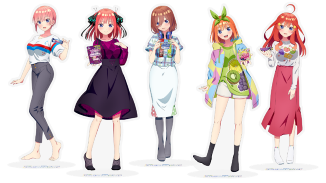 キャラクターグッズ⭐️ 超超激レア‼️ハイチュウ×五等分の花嫁♡一花♡ボイス付アクスタ❗️⭐️