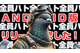 鳩のバトロワゲーム「ハトルロワイアル」のAndroid版アプリもリリースしました