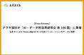アラヤ濱田が「AI・データ利活用研究会 第106回」に登壇。生成AIによるNeuro-aligned AIと社会シミュレーションをテーマに講演