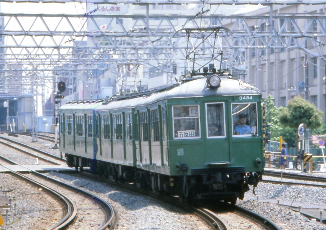 ▲旧３０００系・「緑の電車」