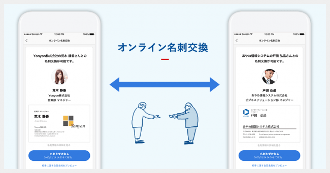 クラウド名刺管理サービス Sansan オンライン名刺交換機能 を発表 Sansan株式会社のプレスリリース