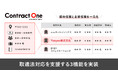 Contract One、取適法対応を支援する3つの新機能を実装