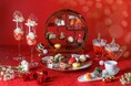 【京都】クリスマスシーズンに和・洋の食材で楽しむ“はんなりスイーツ”!いちごと洋梨を贅沢に使用した「苺と洋梨のクリスマスパフェ」付き『はんなりアフタヌーンティー~クリスマスコレクション~』