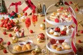 “ゴールド×ホワイト”のキーカラーに“いちご”を使用したゴージャスなクリスマス・アフタヌーンティーを限定販売『スノーホワイト アフタヌーンティー~ストロベリークリスマスパーティー~』