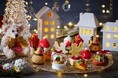 トナカイやサンタ帽、ホワイトベアのスノードームなど楽しいクリスマスモチーフのスイーツが勢ぞろい!テディベア付きプランも登場!『ジョイフルクリスマス アフタヌーンティー』