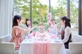 季節のアフタヌーンティーやコース料理でお祝い!推し活にもおすすめ!5色(ピンク・ブルー・イエロー・グリーン・パープル)から選べるテーブルデコレーション付『誕生日・女子会 デコレーションプラン』販売開始