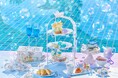 【横浜】メロン・桃・レモン・パッションフルーツ・ライム・ブルーベリーを贅沢に使用した夏のご褒美「マーメイドブルー アフタヌーンティー〜トロピカルサマー〜」